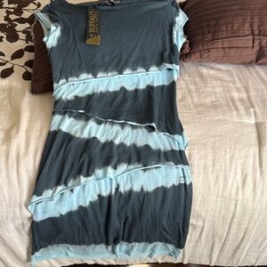 Buffalo David Bitton Blue Layered Dress